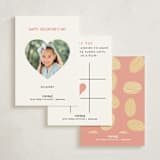 "Friendship" - Classroom Valentines in Tomato by Vera Lim - Back of Card Options
