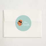 "Human Bean" - Classroom Valentines in Spearmint by Erica Krystek - Matching Custom Sticker
