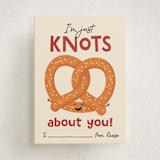 "Knots About You" - Classroom Valentines in Dough by Erica Krystek - Front