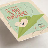 "Plane Awesome" - Classroom Valentines in Seafoam by Vera Lim - Detail