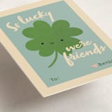 "Lucky Leaf" - Classroom Valentines in Sky by Adelyn T. - Detail