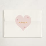 "Magical Heart" - Classroom Valentines in Blush by Caitlin McClain - Matching Custom Sticker