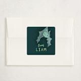 "Hanging Bats" - Classroom Valentines in Forest by Caroline Harberd - Matching Custom Sticker