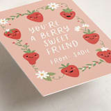 "Berry Sweet" - Classroom Valentines in Peach by Annie Holmquist - Detail