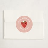 "Berry Sweet" - Classroom Valentines in Peach by Annie Holmquist - Matching Custom Sticker