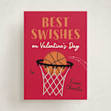 "Best Swishes" - Classroom Valentines in Cherry by Erica Krystek - Front