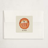 "Lion says Roar" - Classroom Valentines in Vanilla by iamtanya - Matching Custom Sticker