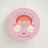 "There's No Bunny Like You" - Classroom Valentines in Bubblegum by Alex Hungerford - Front