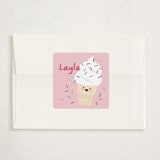 "Soft Serve" - Classroom Valentines in Bubblegum by Kacey Kendrick Wagner - Matching Custom Sticker
