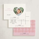 "Click" - Classroom Valentines in Terracotta by Gwen Bedat - Back of Card Options