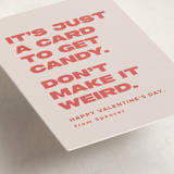 "Just a card" - Classroom Valentines in Melon by Lea Delaveris - Detail
