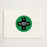 "Next Level" - Classroom Valentines in Turf by Michelle Taylor - Matching Custom Sticker
