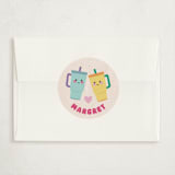 "Fill my cup" - Classroom Valentines in Candy by Pixel and Hank - Matching Custom Sticker