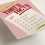 "That's Facts" - Classroom Valentines in Rose by Carolyn Kach - Detail