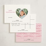 "Bow-tiful" - Classroom Valentines in Cotton Candy by Erin L. Wilson - Back of Card Options