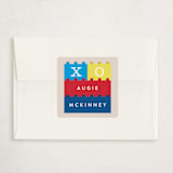"Built to be" - Classroom Valentines in Calla Lily by Alethea and Ruth - Matching Custom Sticker