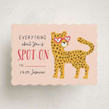 "Spot On" - Classroom Valentines in Blush by Monika Torun - Front