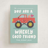 "Wheely good friend" - Classroom Valentines in Seafoam by Creo Study - Front