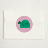 "Turtley Amazeing" - Classroom Valentines in Bubblegum by Jenna Holcomb - Matching Custom Sticker
