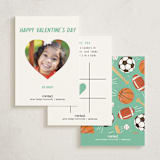 "Great Sport" - Classroom Valentines in Grass by Jennifer Holbrook - Back of Card Options