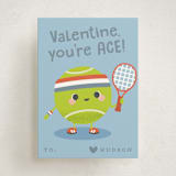 "Ace" - Classroom Valentines in Australian Open by Hudson meet Rose - Front