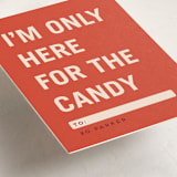 "Here for the Candy" - Classroom Valentines in Heart by Stephanie Hawkes - Detail