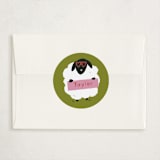 "Friend Sheep" - Classroom Valentines in Avocado by Jenna Holcomb - Matching Custom Sticker