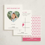 "Heart Glasses" - Classroom Valentines in Magenta by Jessie Steury - Back of Card Options
