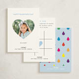 "Snow Glad" - Classroom Valentines in Sky by Brynne Foster - Back of Card Options