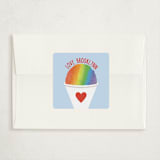 "Snow Glad" - Classroom Valentines in Sky by Brynne Foster - Matching Custom Sticker