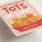 "Tots of Love" - Classroom Valentines in Blush by Erica Krystek - Detail