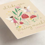 "Fairy Valentines" - Classroom Valentines in Cream by Kiersten Garner - Detail