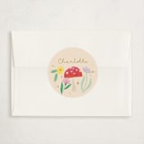 "Fairy Valentines" - Classroom Valentines in Cream by Kiersten Garner - Matching Custom Sticker