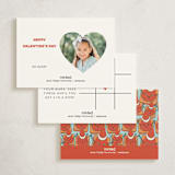 "Race With Friends" - Classroom Valentines in Cardinal by Kelsey Mucci - Back of Card Options