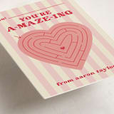 "Amaze-ing" - Classroom Valentines in Melon by Creo Study - Detail
