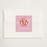 "Disco Shine" - Classroom Valentines in Sand by Pixel and Hank - Matching Custom Sticker