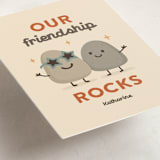 "Our Friendship Rocks" - Classroom Valentines in Vanilla by Jessica Beck - Detail