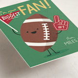 "Football Fan" - Classroom Valentines in Crimson by Kacey Kendrick Wagner - Detail