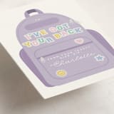 "Trusty Side Zip" - Classroom Valentines in Lavender by Hudson meet Rose - Detail