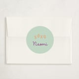 "So lucky" - Classroom Valentines in Mint by Annie Holmquist - Matching Custom Sticker