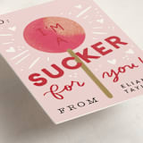 "Sucker for you" - Classroom Valentines in Rose by Alethea and Ruth - Detail