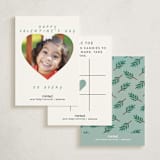 "Hanging Out" - Classroom Valentines in Eucalyptus by Jennifer Lew - Back of Card Options