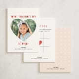 "Gemstone" - Classroom Valentines in Ruby by Hannah Williams - Back of Card Options