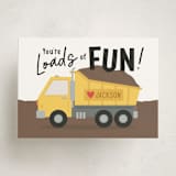 "Dump Truck" - Classroom Valentines in Bumblebee by Kacey Kendrick Wagner - Front