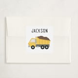 "Dump Truck" - Classroom Valentines in Bumblebee by Kacey Kendrick Wagner - Matching Custom Sticker