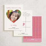 "snappy Valentines" - Classroom Valentines in Blush by Katt Jones - Back of Card Options
