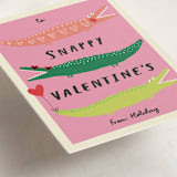 "snappy Valentines" - Classroom Valentines in Blush by Katt Jones - Detail