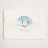 "Snow Glad" - Classroom Valentines in Cherry by Pixel and Hank - Matching Custom Sticker