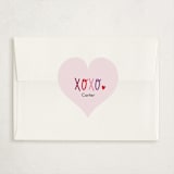 "Happy Heart" - Classroom Valentines in Cotton Candy by Stacey Meacham - Matching Custom Sticker