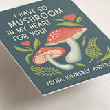 "So Mushroom" - Classroom Valentines in Graphite by Stellax Creative - Detail